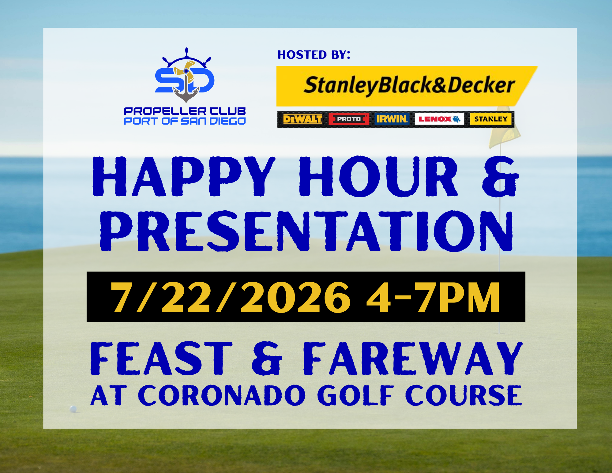 PCSD & StanleyBlack & Decker Happy Hour Presentation